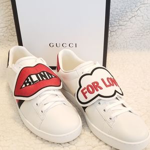 Gucci Blind for love sneakers US 8.5 brand new
